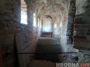 Галерэю Старога замку разбяруць? Пакуль толькі аварыйную частку Галерэю Старога замку разбяруць? Пакуль толькі аварыйную частку