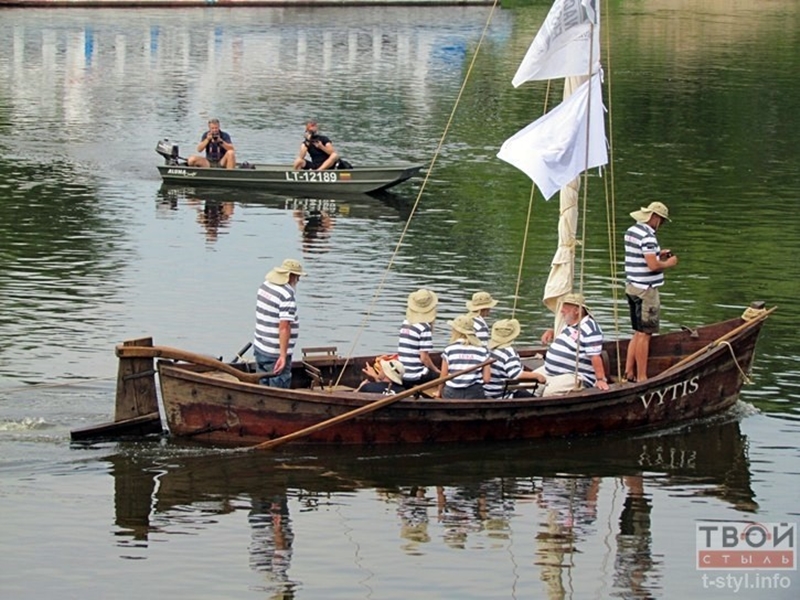Літоўскія велатурысты прыехалі ў Гродна па слядах "Нацыянальнай экспедыцыі па Нёмане"