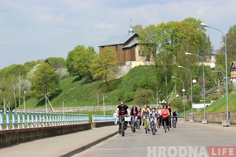 В Гродно прошла первая велоэкскурсия