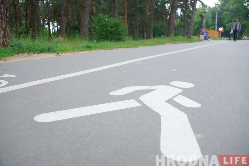 Велодорожка раздора. Пешеходы и велосипедисты не могут разделить дорогу в Пышках