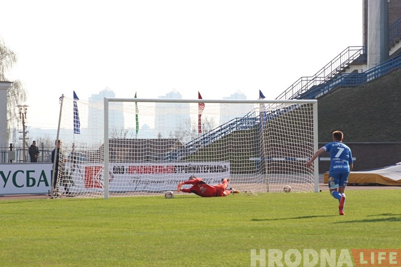 Адбілі пенальці і гулялі ў большасці: у "Нёмана" зноў нічыя