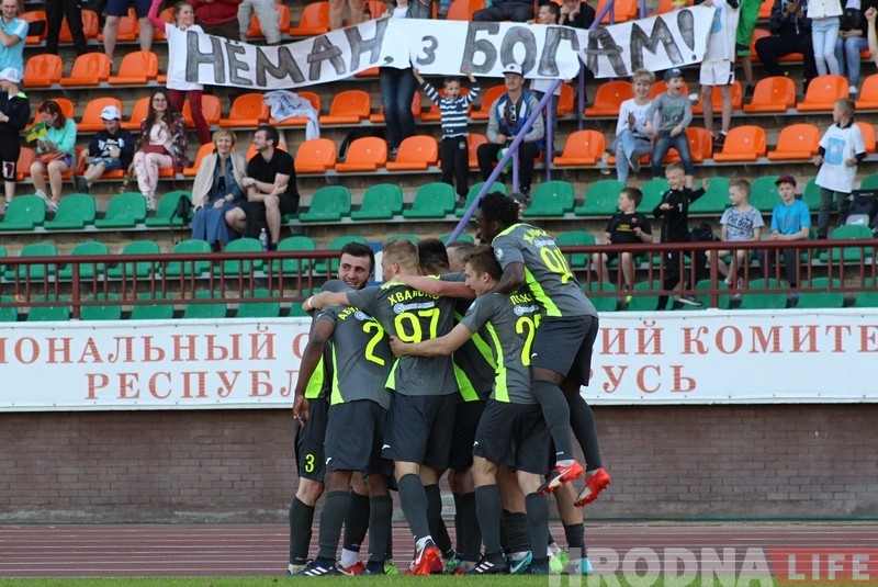 Нападнік "Нёмана" Леанід Ковель: "Галы прыйдуць да нас"