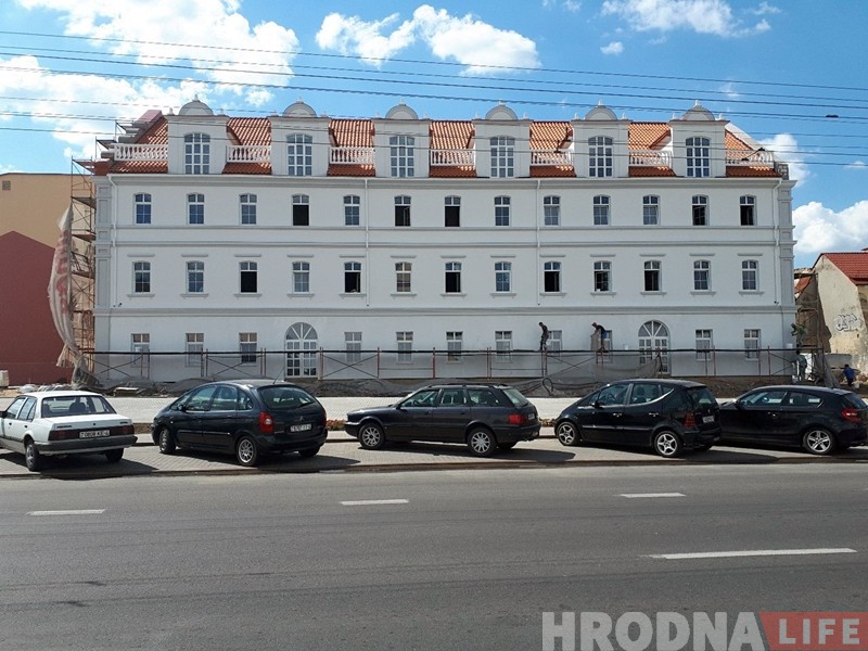 Фотафакт: Сямашка паказаў свой новы аб'ект у цэнтры Гродна