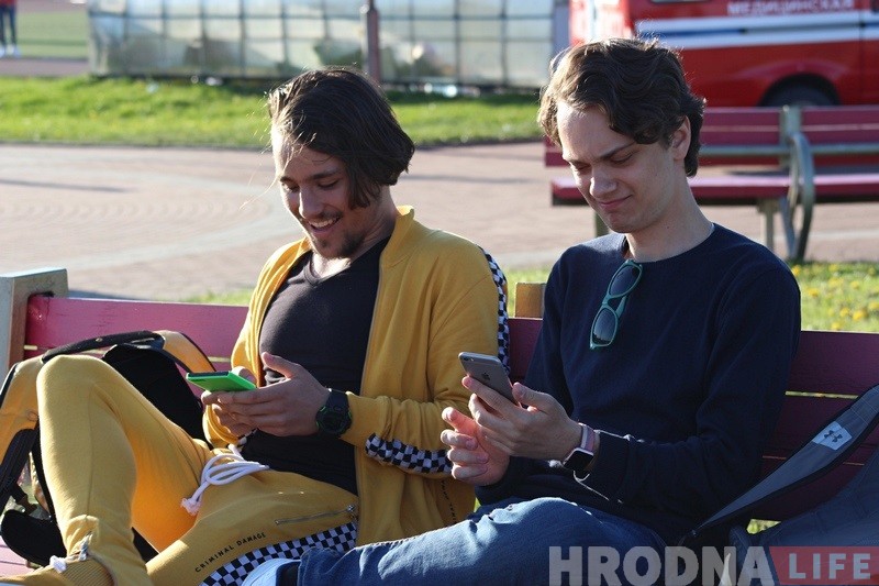 Турысты з ЗША схадзілі ў Гродне на амерыканскі футбол: "Няма хот-догаў, але ўзровень добры"