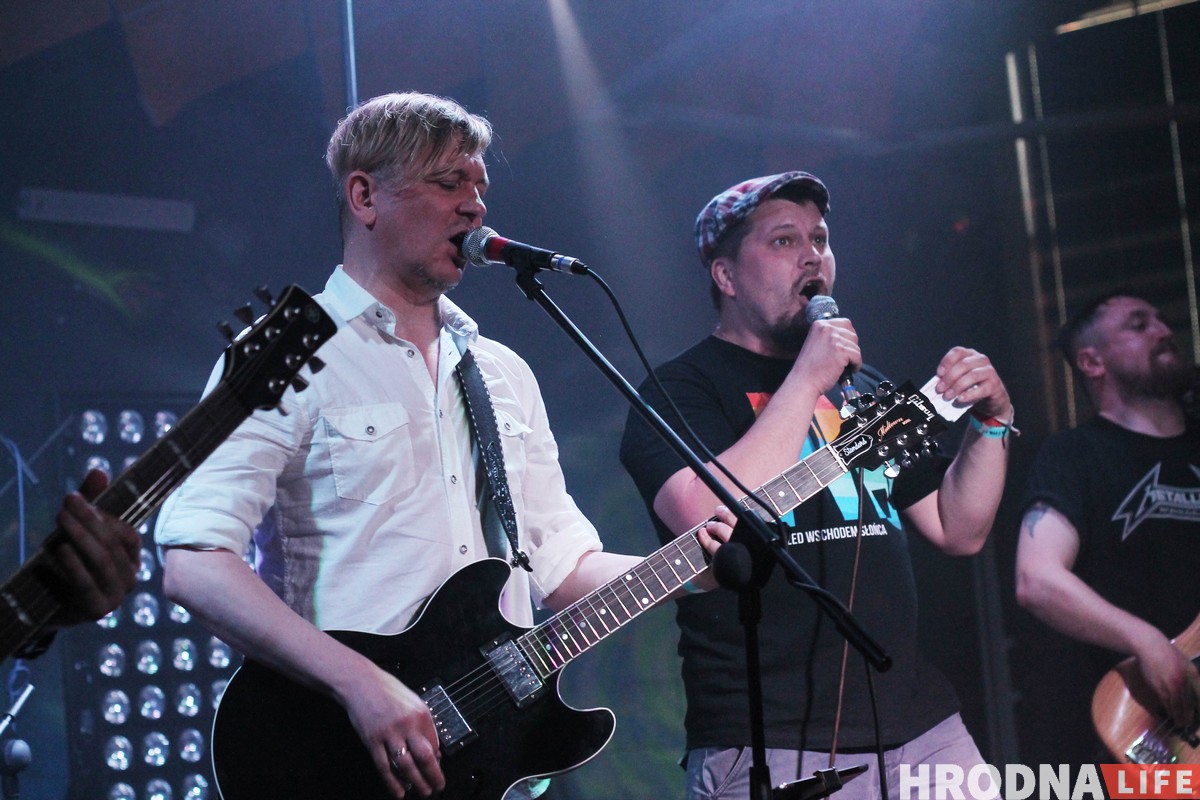 Лявон Вольскі выступіў у Гродне: з натоўпам прыхільнікаў, але амаль без БЧБ