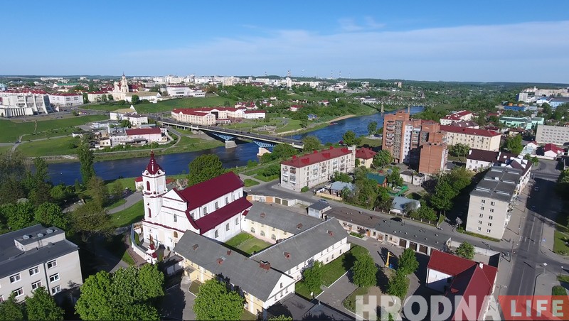 И отец, и мать. Смотрите видео с полета над Неманом