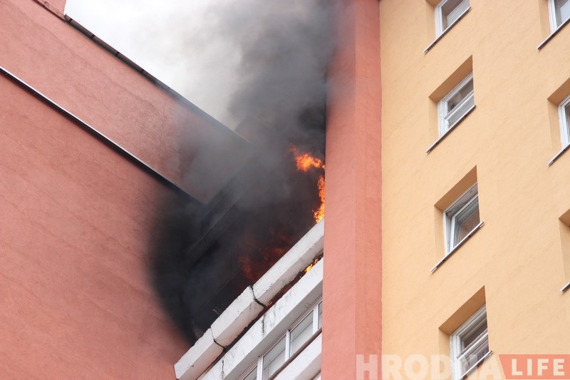 Тры чалавекі загінулі пры пажары ў Гродне Тры чалавекі загінулі пры пажары ў Гродне