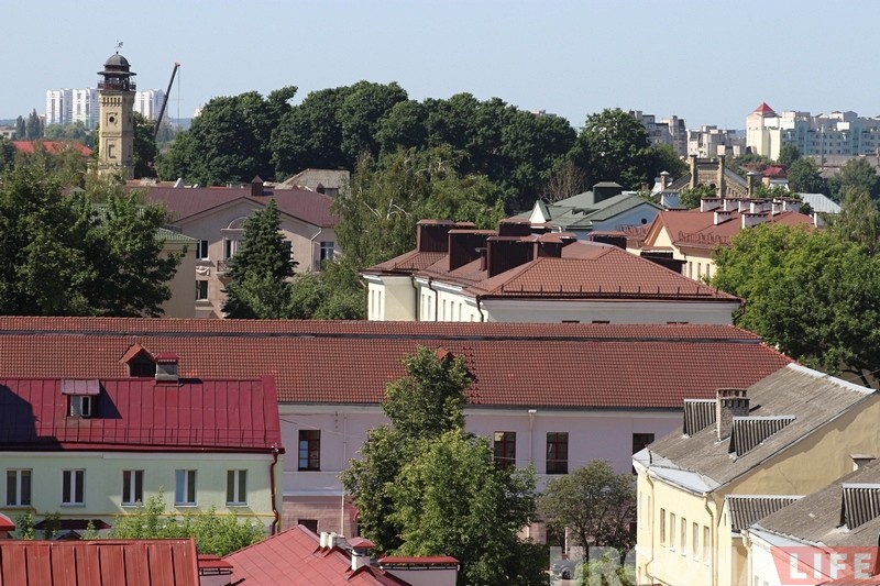 Спяшайцеся пабачыць! Назіральную пляцоўку на даху «Нёмана» адкрылі на тры дні Спяшайцеся пабачыць! Назіральную пляцоўку на даху «Нёмана» адкрылі на тры дні