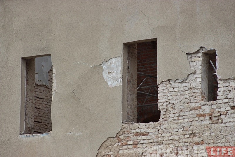 Фота знутры: глядзіце, як перабудоўваюць браму Старога замку ў Гродне Фота знутры: глядзіце, як перабудоўваюць браму Старога замку ў Гродне