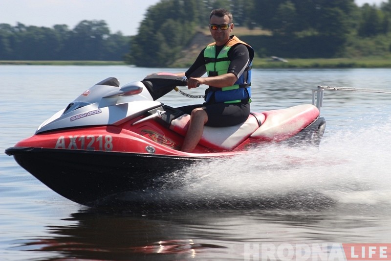 Гродзенец хоча развіваць актыўны адпачынак на вадасховішчы ГЭС. Але пакуль чакае рашэння ўладаў