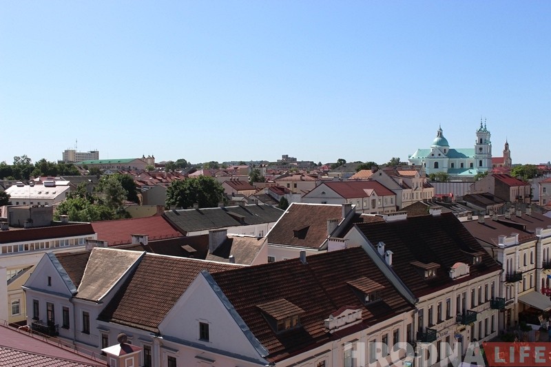 Спяшайцеся пабачыць! Назіральную пляцоўку на даху «Нёмана» адкрылі на тры дні Спяшайцеся пабачыць! Назіральную пляцоўку на даху «Нёмана» адкрылі на тры дні