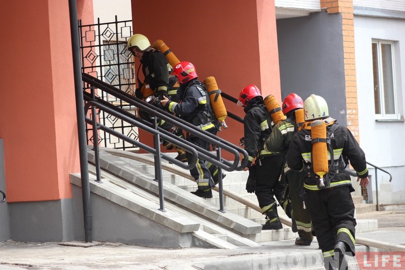 Тры чалавекі загінулі пры пажары ў Гродне Тры чалавекі загінулі пры пажары ў Гродне