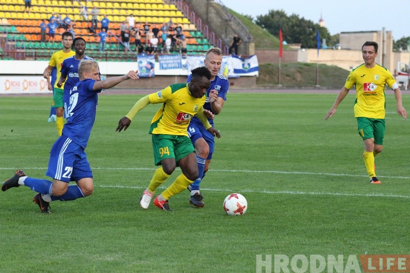 Чорная паласа працягваецца: "Нёман" у Гродне буйна саступіў "Слуцку"