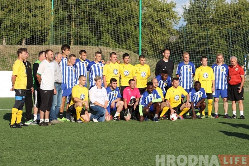 "Нёман" правёў матч супраць гродзенцаў са слабым зрокам, якія рыхтуюцца да міжнароднага турніру