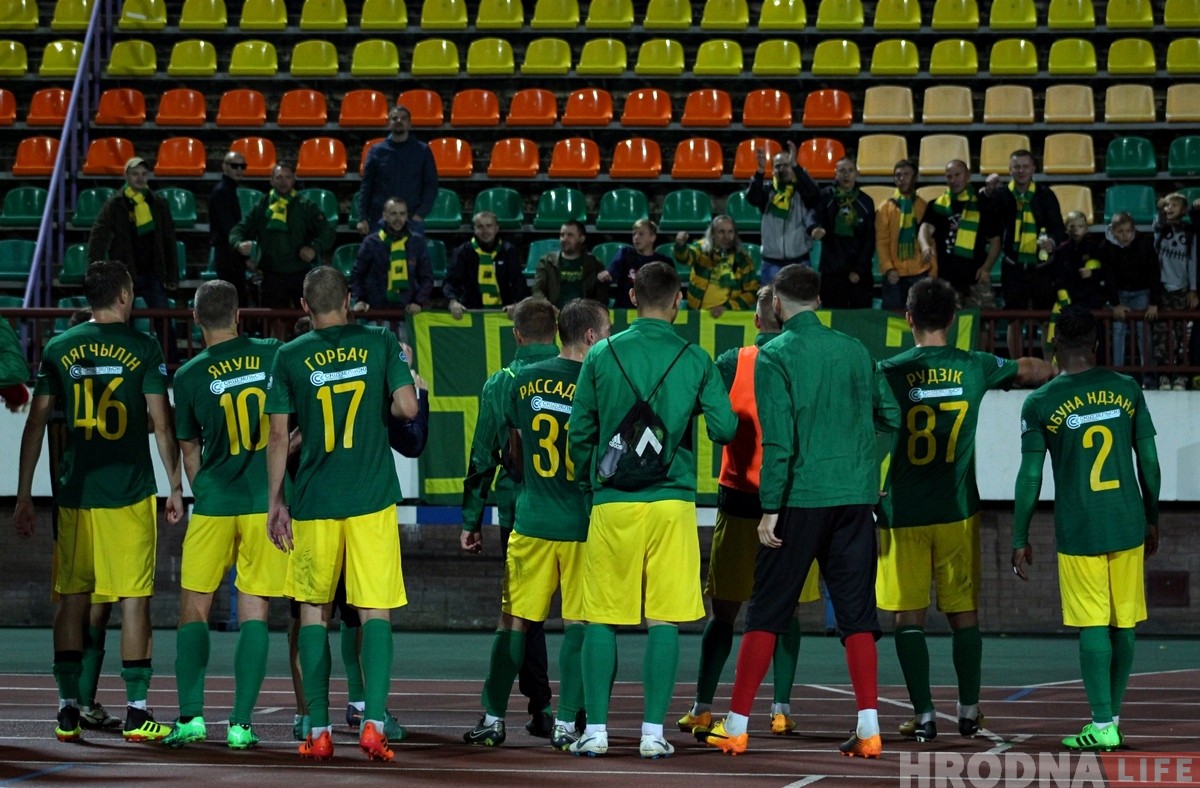 "Перамогу прысвячаем усім заўзятарам". "Нёман" у Гродне здолеў абыграць мінскае "Тарпеда" "Перамогу прысвячаем усім заўзятарам". "Нёман" у Гродне здолеў абыграць мінскае "Тарпеда"