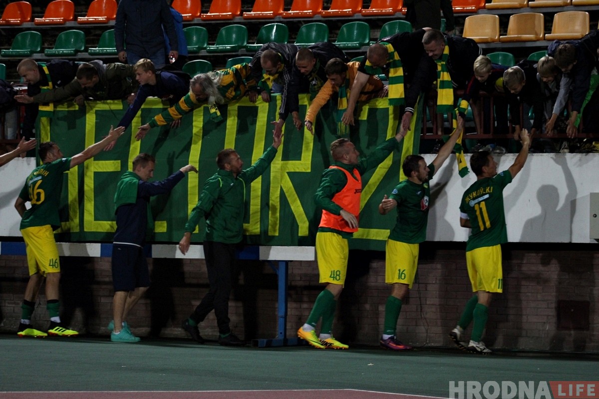 "Перамогу прысвячаем усім заўзятарам". "Нёман" у Гродне здолеў абыграць мінскае "Тарпеда" "Перамогу прысвячаем усім заўзятарам". "Нёман" у Гродне здолеў абыграць мінскае "Тарпеда"