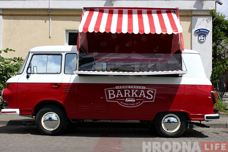 Ад напояў да неапалітанскай піцы: усе фудтракі Гродна ў адным матэрыяле. Чытай і галасуй!