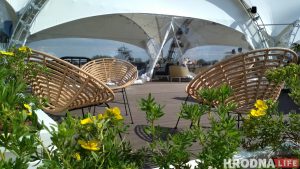 Летнія пляцоўкі ў цэнтры Гродна. Топ-10 месцаў для кавы на вольным паветры крыша мира