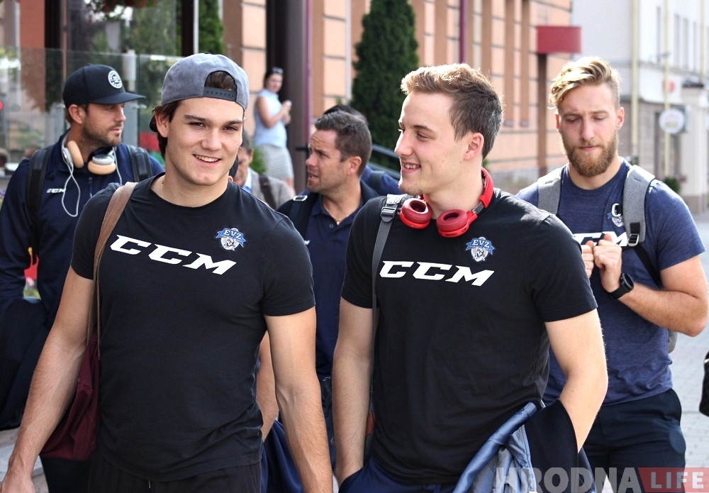 "Чакаем складаны матч". Швейцарскі "Цуг" прыляцеў у Гродна