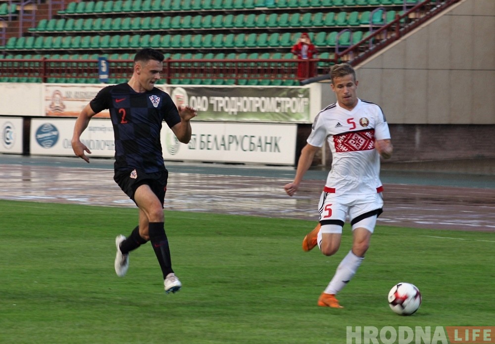 У Гродне маладзёвая зборная Беларусі буйна саступіла аднагодкам з Харватыі У Гродне маладзёвая зборная Беларусі буйна саступіла аднагодкам з Харватыі