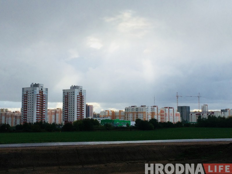 У новым мікрараёне Грандзічы пачалі будаваць першы дом