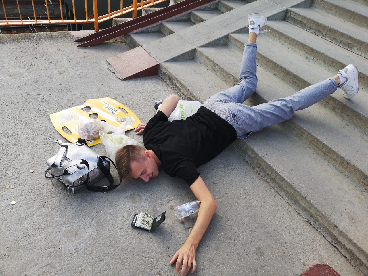 "Пры здымках ніхто не пацярпеў". Як у Гродне падтрымалі чэлендж #fallingstars