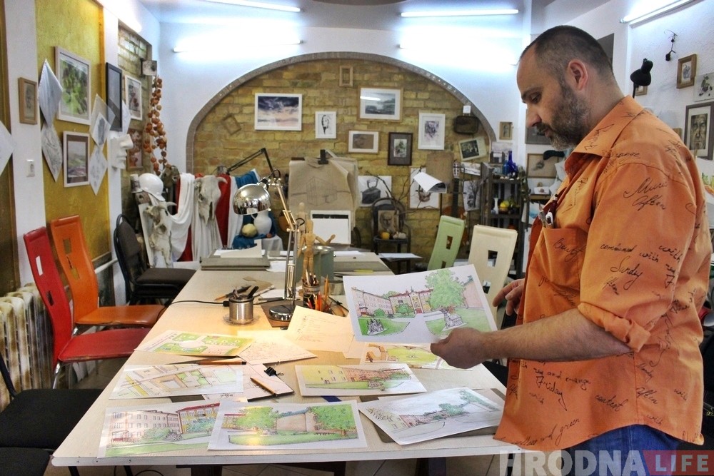 «Для города новый музей, а для горожан память». Гродненец предлагает поставить на Замковой макеты утраченных памятников истории