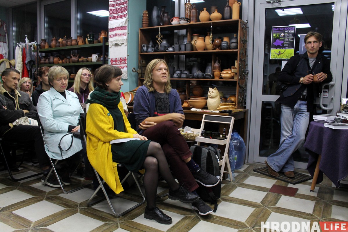 Віктар Марціновіч прэзентаваў раман “Ноч”