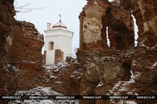 Паўночную вежу Гальшанскага замка адновяць да канца 2018 года