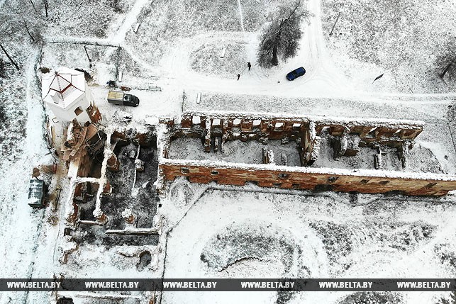 Паўночную вежу Гальшанскага замка адновяць да канца 2018 года