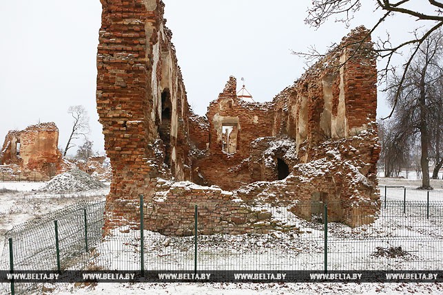 Паўночную вежу Гальшанскага замка адновяць да канца 2018 года