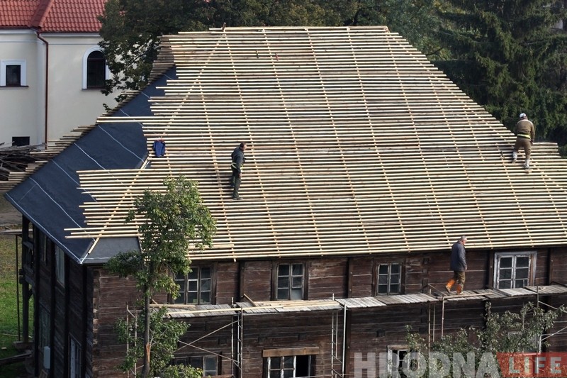 Гродненскому лямусу заменили крышу. Завершен третий этап рэставрации