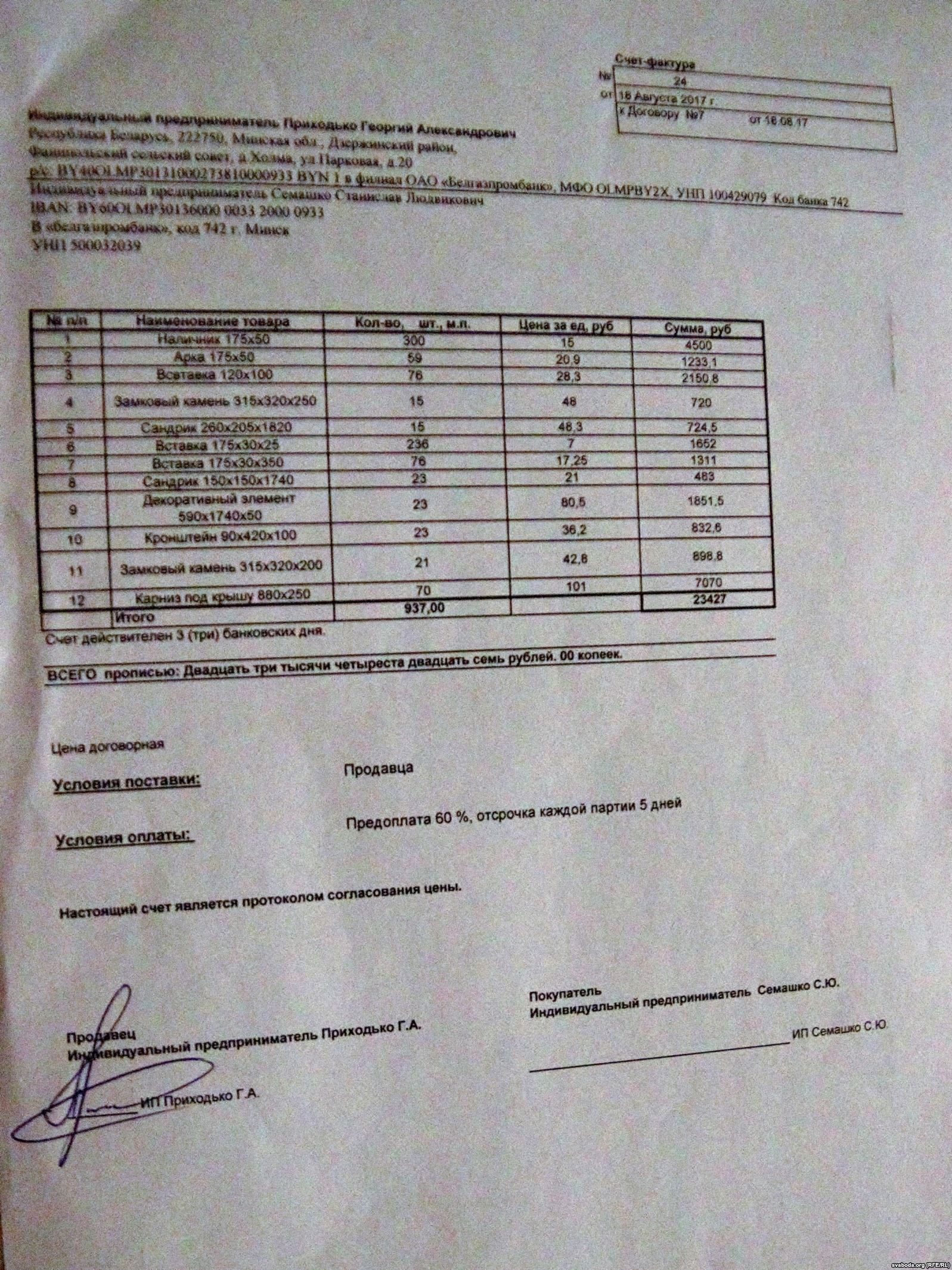 Парэшткі дэкору ці будаўнічае смецце? На гродзенскага гатэльнага магната Сямашку завялі крымінальную справу