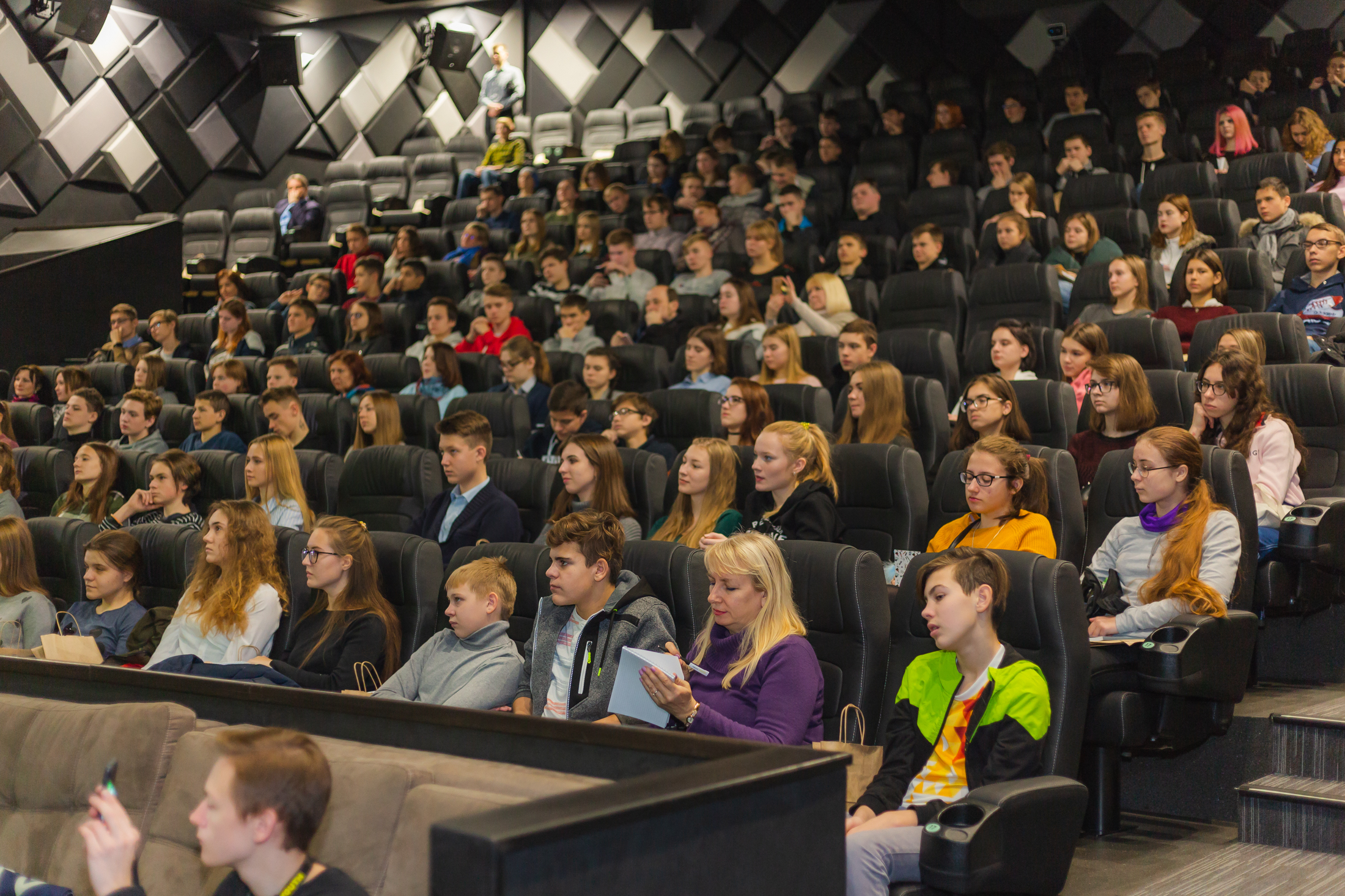 Старшакласнікі Гродзенскай вобласці прынялі ўдзел у самым вялікім інтэрактыўным уроку ў Беларусі