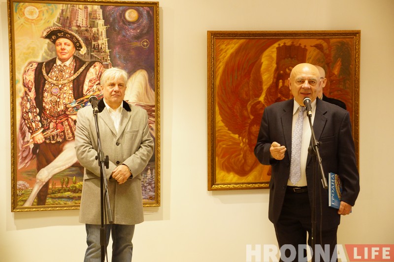 Мастак гродзенскіх герояў і легенд Уладзімір Качан адзначыў 60-годдзе юбілейнай выставай Мастак гродзенскіх герояў і легенд Уладзімір Качан адзначыў 60-годдзе юбілейнай выставай