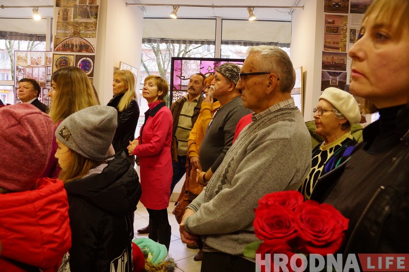 Мастак гродзенскіх герояў і легенд Уладзімір Качан адзначыў 60-годдзе юбілейнай выставай Мастак гродзенскіх герояў і легенд Уладзімір Качан адзначыў 60-годдзе юбілейнай выставай