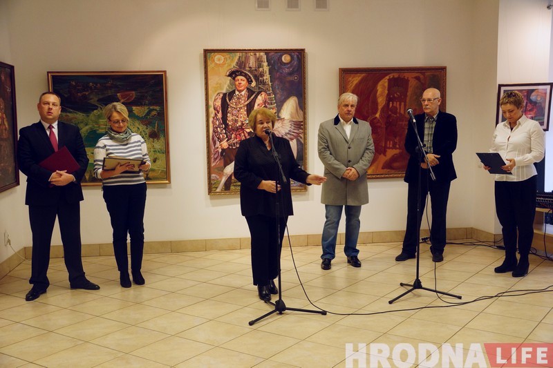 Мастак гродзенскіх герояў і легенд Уладзімір Качан адзначыў 60-годдзе юбілейнай выставай Мастак гродзенскіх герояў і легенд Уладзімір Качан адзначыў 60-годдзе юбілейнай выставай