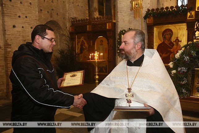 У Каложскай царкве завяршылі рамонт і адслужылі набажэнства ў падзяку