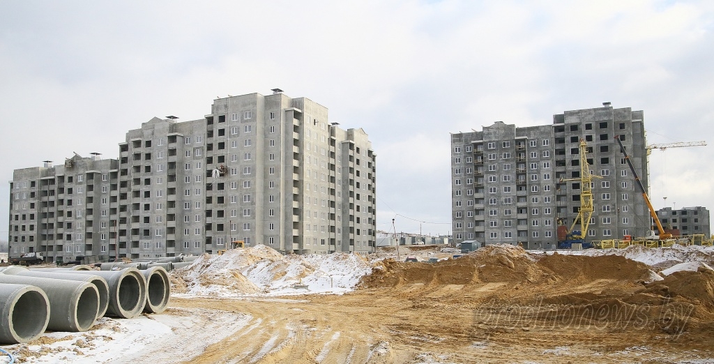 Дзе ў Гродне пабудуюць жыллё у 2019 годзе?