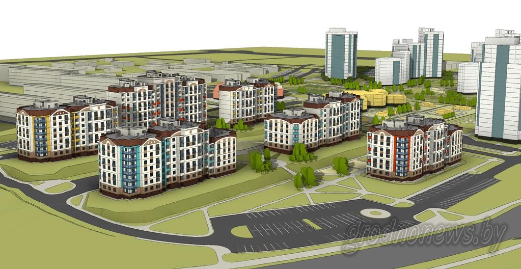 Дзе ў Гродне пабудуюць жыллё у 2019 годзе?