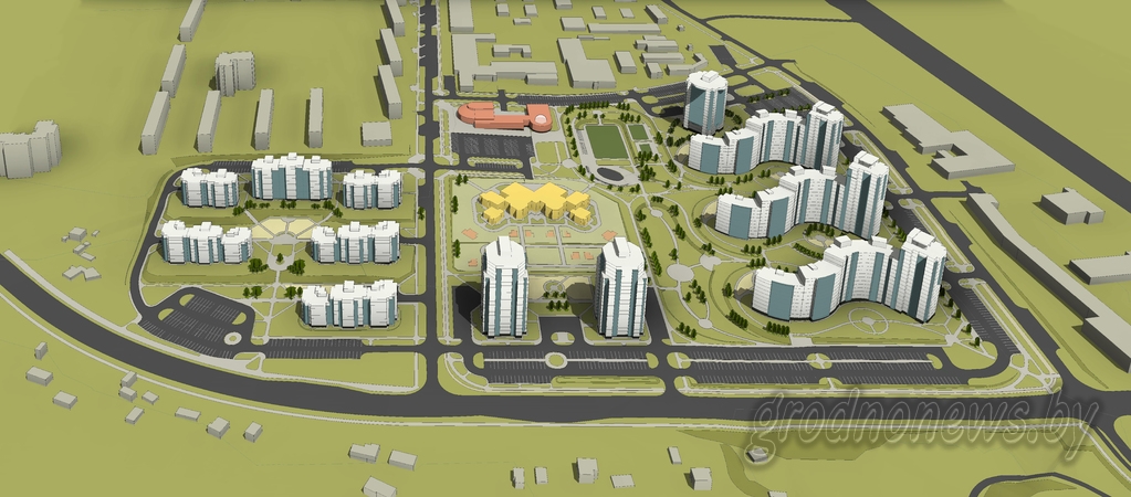 Дзе ў Гродне пабудуюць жыллё у 2019 годзе?