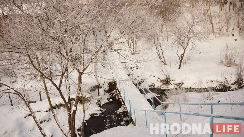 Глядзіце, як выглядае сапраўдны зімовы Гродна (фота)