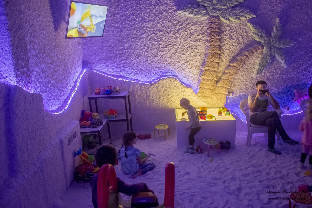 Саляная пячора "Брыз": як умацаваць здароўе і дыхаць марскім паветрам не выязджаючы з Гродна