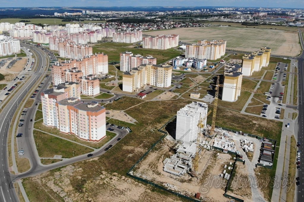 760 кватэр - шматдзетным, 500 - вайскоўцам. Колькі жылля плануюць пабудаваць у Гродзенскай вобласці ў 2023