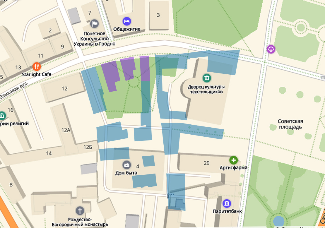 Шанец нешта выправіць: гродзенцы пачалі збор сродкаў на праект адбудовы страчанага квартала ў цэнтры Гродна