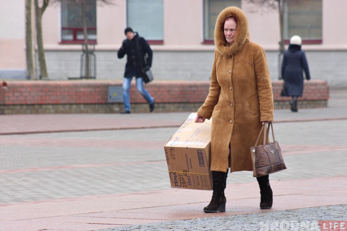 Гродненцы в последний день зимы. Фото