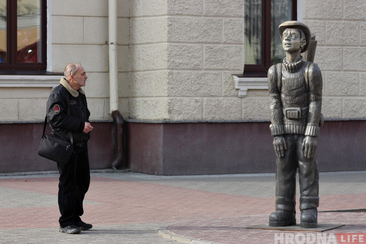 Гродненцы в последний день зимы. Фото
