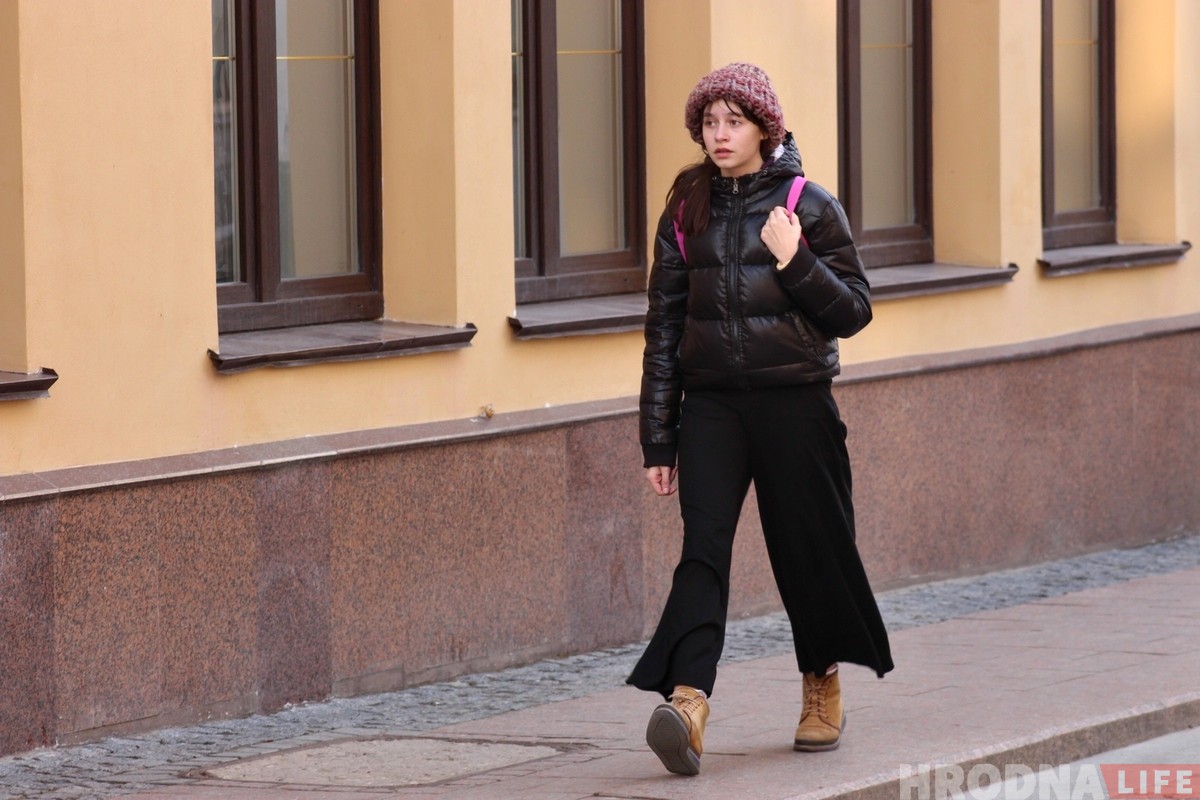 Гродненцы в последний день зимы. Фото