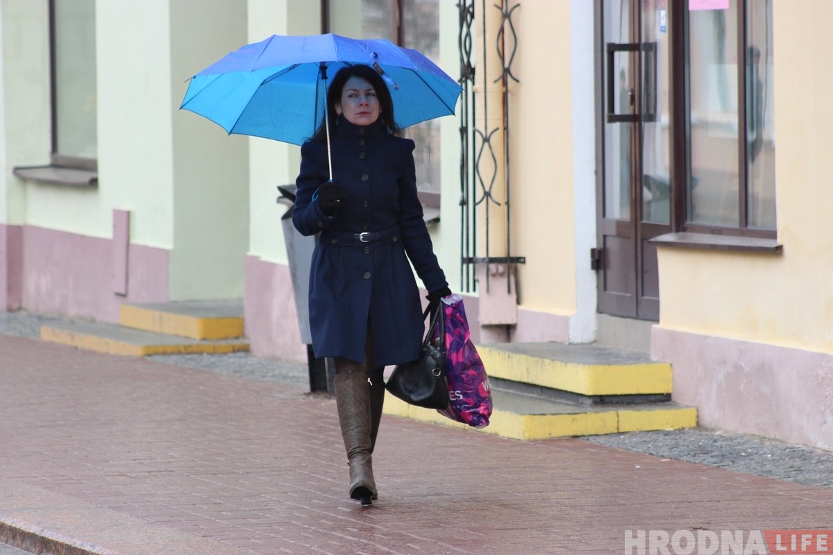 Гродненцы в последний день зимы. Фото