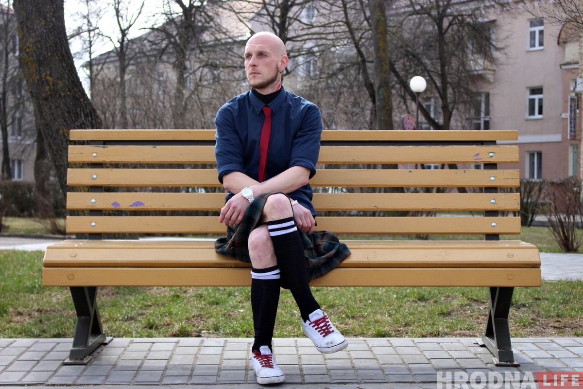 «Надел килт и понял, что это моё». Гродненец рассказал, почему носит "юбку" 